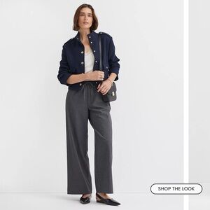 LOFT Sawyer Pull On Pants in Grey